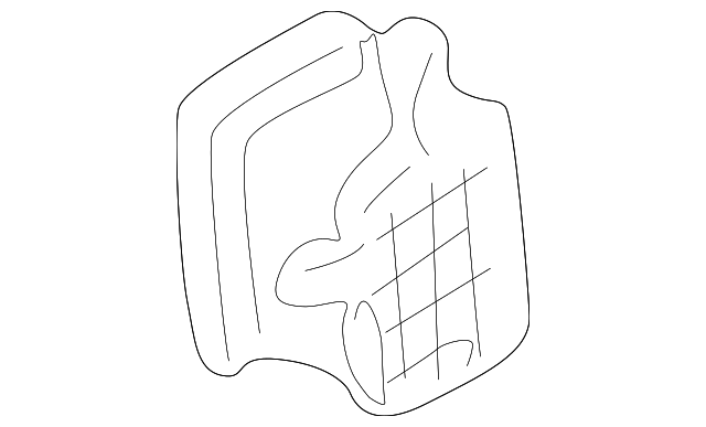68761-7Z800 Деталь VENT GRILLE, LEFT