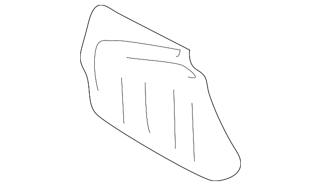 68741-2S500 Деталь DEFROSTER GRILLE, LEFT