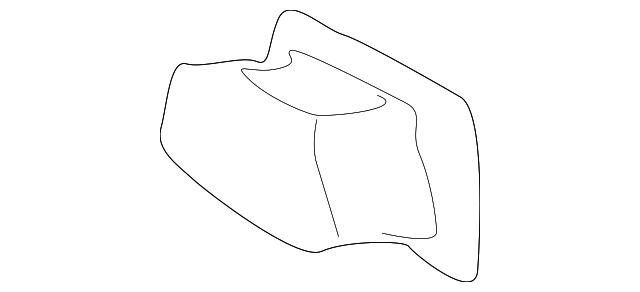68740-2S500 Деталь DEFROSTER GRILLE, RIGHT