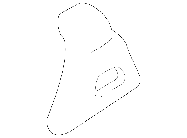 F85Z7855140AAA Деталь REAR SUPPORT, RIGHT