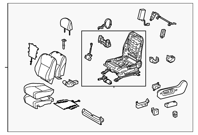 71200-0E150-C1 Деталь SEAT ASSY