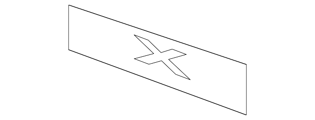 20762641 Деталь NAMEPLATE