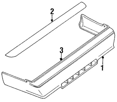 Celebrity BUMPER & COMPONENTS - REAR 3
