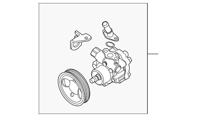 49110-ZV00A POWER STEERING PUMP