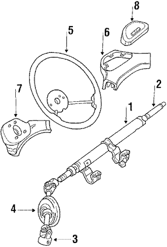 Precis STEERING COLUMN