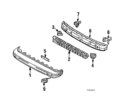 626 BUMPER ASSEMBLY