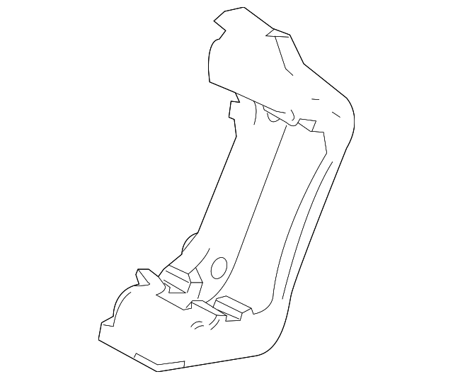 DG1Z-2B511-A Деталь ADAPTER, LEFT