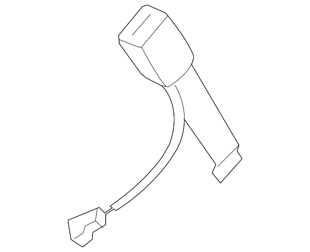 64631AJ01AWJ Деталь BUCKLE, LEFT