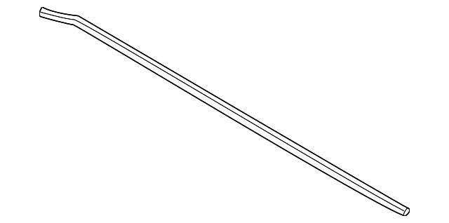 8L8Z-78101A89-A ROCKER MOLDING FILLER, LEFT