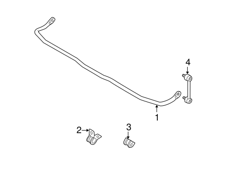 3 STABILIZER BAR & COMPONENTS