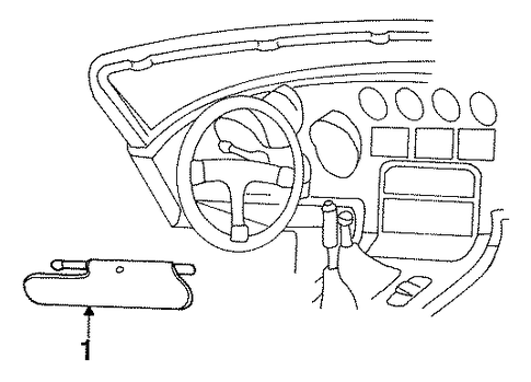 Viper INTERIOR TRIM - ROOF