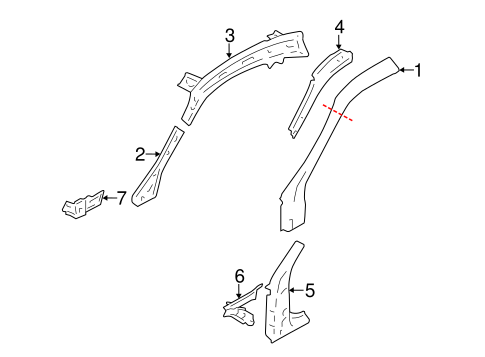 BRZ HINGE PILLAR