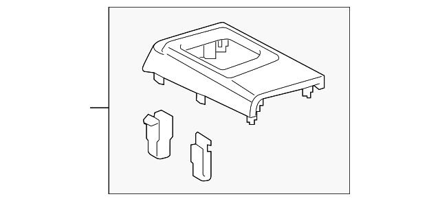 58805-0C090-C0 UPPER PANEL