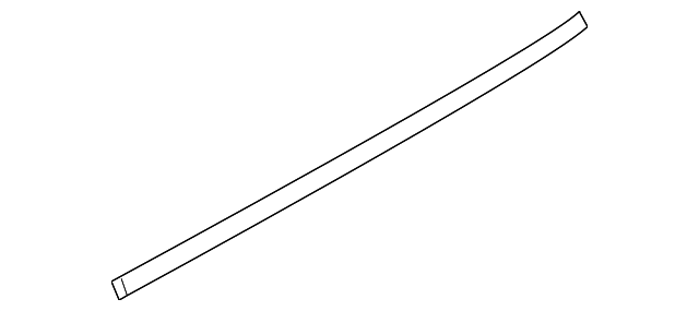 51-36-3-401-401 Деталь LOWER MOLDING, LEFT