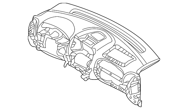 84710-4D050VA Деталь INSTRUMENT PANEL