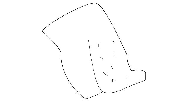 MR966792 Деталь SEAT CUSHION PAD