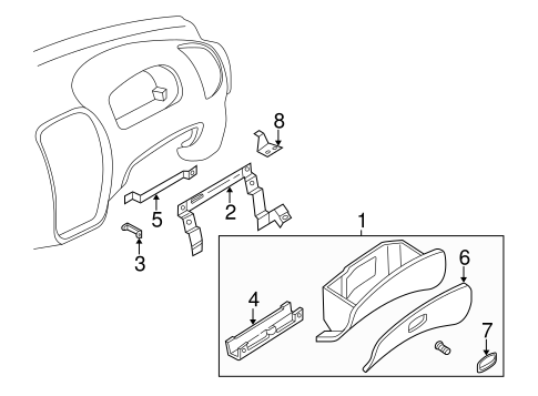 Accent GLOVE BOX