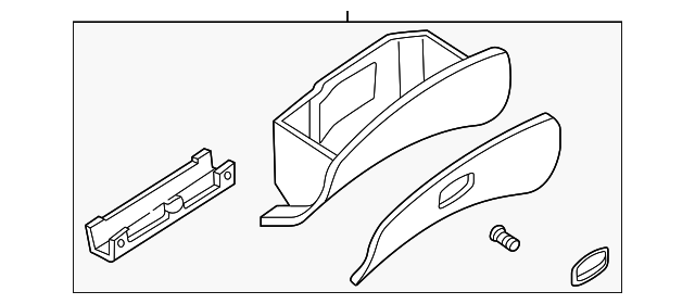 84510-25500-ZE Деталь GLOVE BOX ASSY