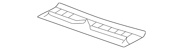 163-690-00-25-1A68 Деталь REAR HEADER TRIM