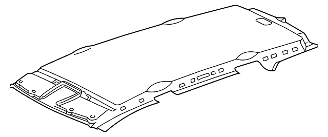 16369001727D68 Деталь HEADLINER