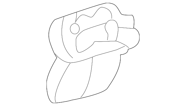 163-695-05-30-7D05 Деталь HEADLINER CAP, LEFT