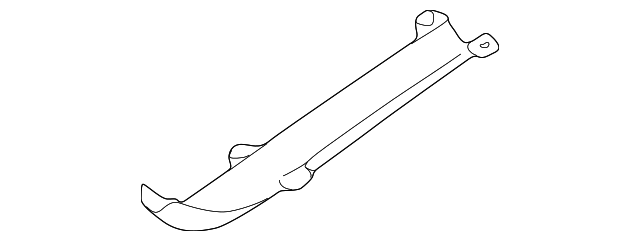 20510-5W01A HEAT SHIELD, LEFT