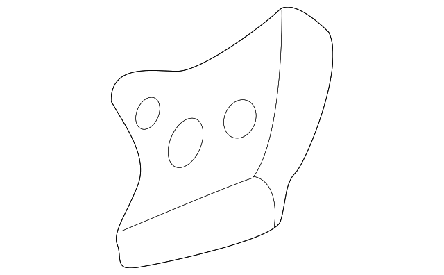 55255545AB REINFORCEMENT, LEFT