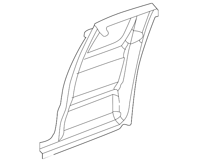 55255520AB Деталь SIDE PANEL, RIGHT