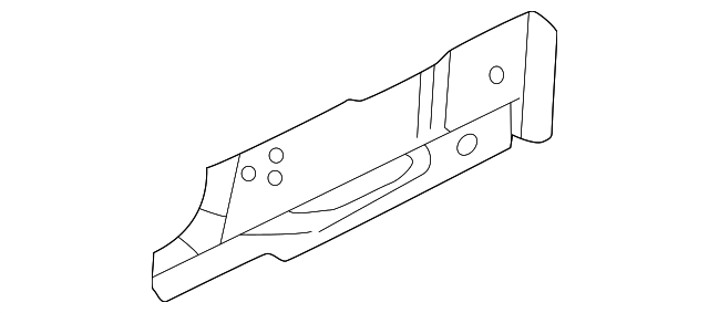 55255525AE Деталь INNER SIDE PANEL, LEFT