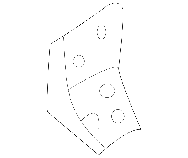 67151-5M000 REINFORCE BAR BRACKET