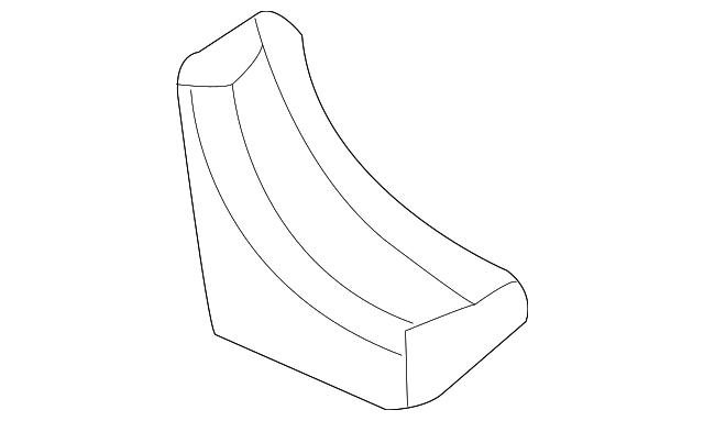 67504-5M000 KNEE BOLSTER, LEFT