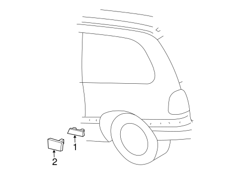 Town & Country EXTERIOR TRIM - SIDE PANEL