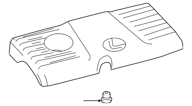 11212-37080 ENGINE COVER