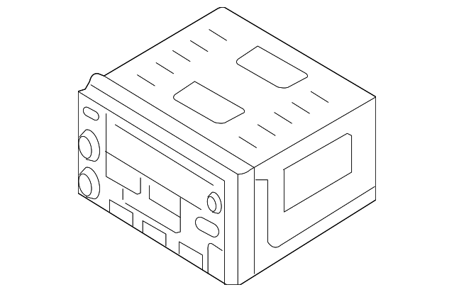 96140-2G100D1 Деталь AM/FM CD