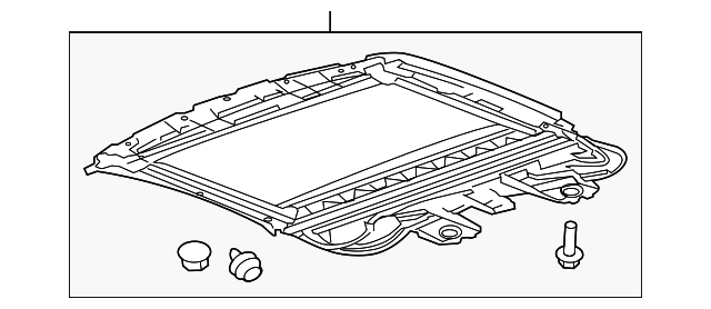 22901668 Деталь SUNROOF FRAME