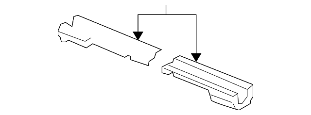 55372692AA Деталь REAR CROSSMEMBER, RIGHT
