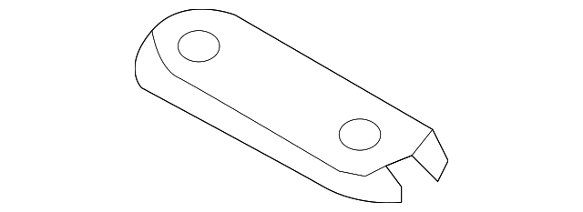 55276410AA Деталь REAR FLOOR PAN PLATE