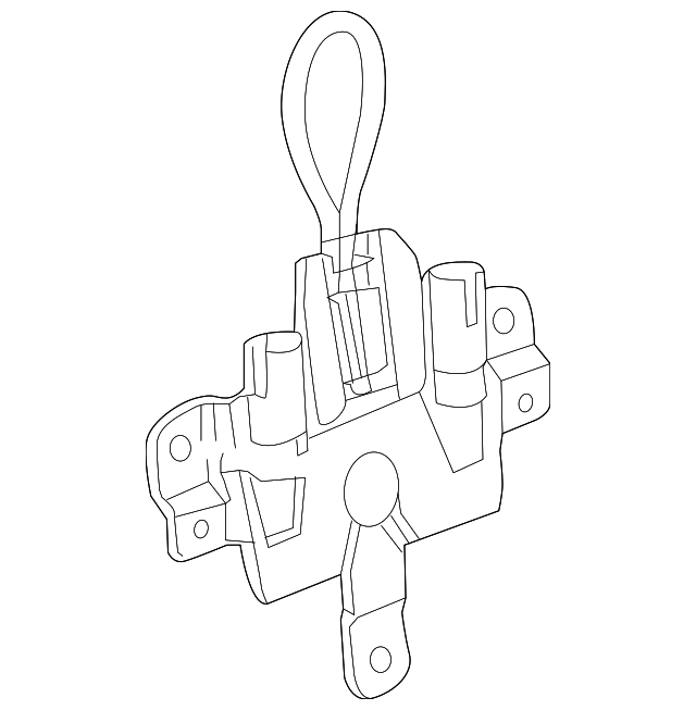 23454918 Деталь CHILD SEAT BRKT
