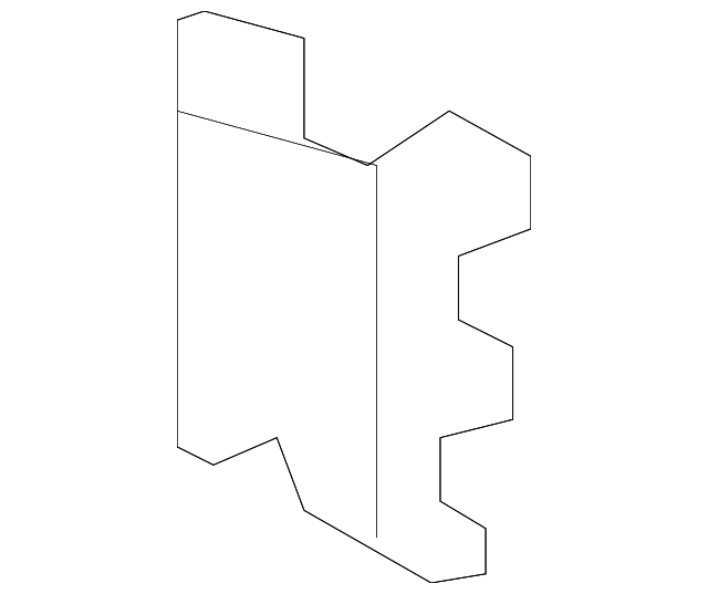 64191-0C020 Деталь SEAT BELT ANCHOR