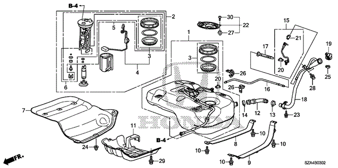 2012 Honda PILOT FILTER SET, FUEL - (17048SZAA30) 2012 Honda PILOT FILTER SET, FUEL - (17048SZAA30)