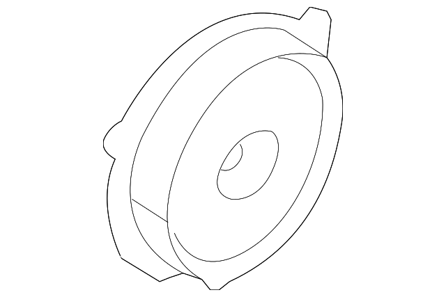 28156EG000 Деталь FRONT DR SPEAKER, RIGHT