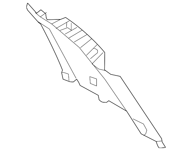 84940-4BA0A Деталь UPPER QTR TRIM, RIGHT