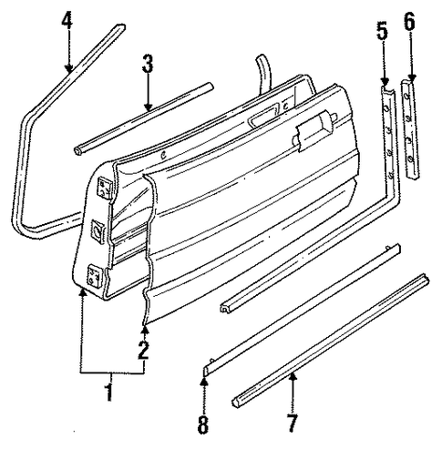 Allante DOOR & COMPONENTS
