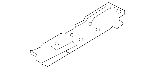 51-75-2-759-386 Деталь UNDERBODY SHIELD, RIGHT