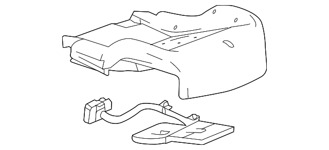 23445181 Деталь SEAT CUSHION PAD
