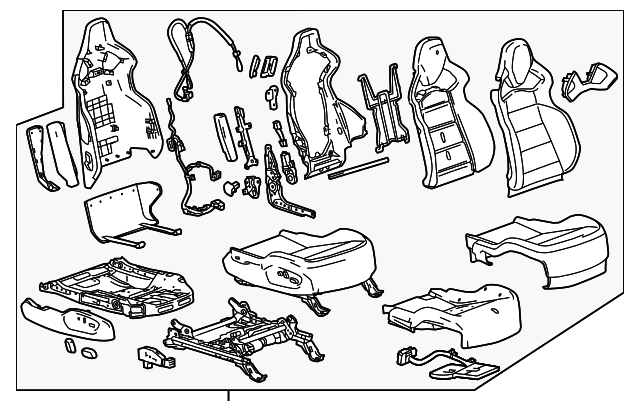 23241551 Деталь SEAT ASSY