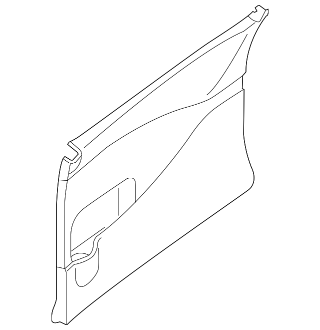 82900-ZM90C Деталь DOOR TRIM PANEL, RIGHT