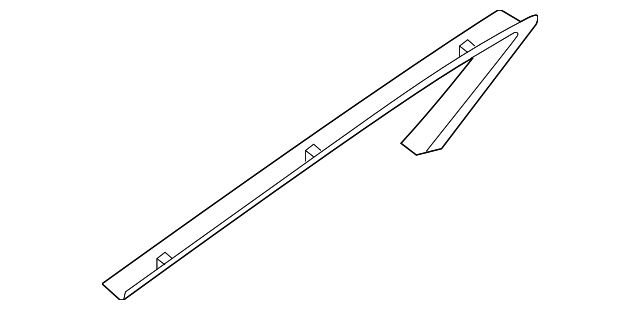 82924-ZM70C Деталь REAR TRIM, RIGHT