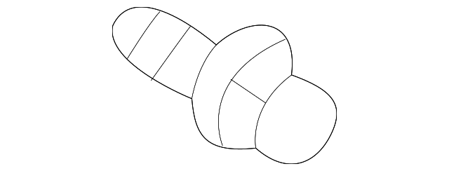 90105-08095 Деталь LIFT CYLINDER BOLT, LEFT