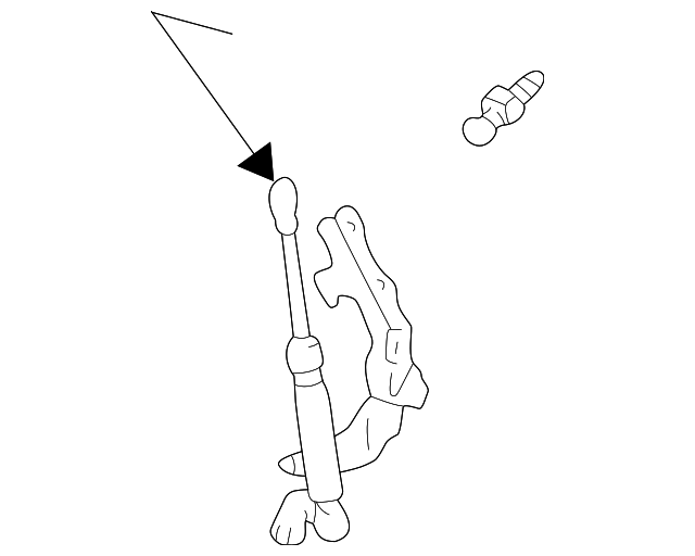 53440-49095 Деталь LIFT CYLINDER, RIGHT